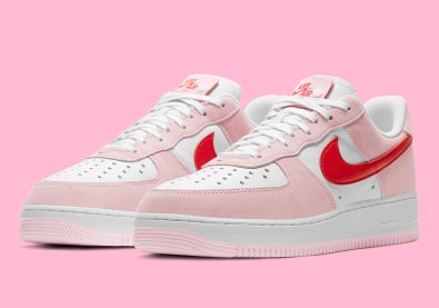 Nike komt met nog een Air Force 1 voor Valentijnsdag