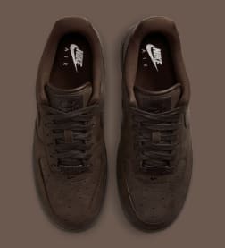 Nike Air Force 1 Low Chocolate Nubuck Foto 5