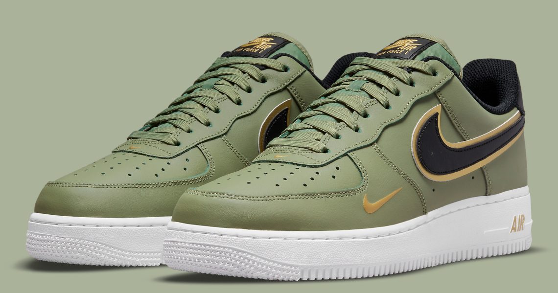 Nike olive green air force 1 Clearance