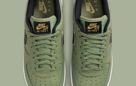 Nike Air Force 1 Low Double Swoosh Olive foto 4