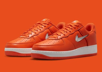 Nike Air Force 1 Low Orange Jewel Foto 1