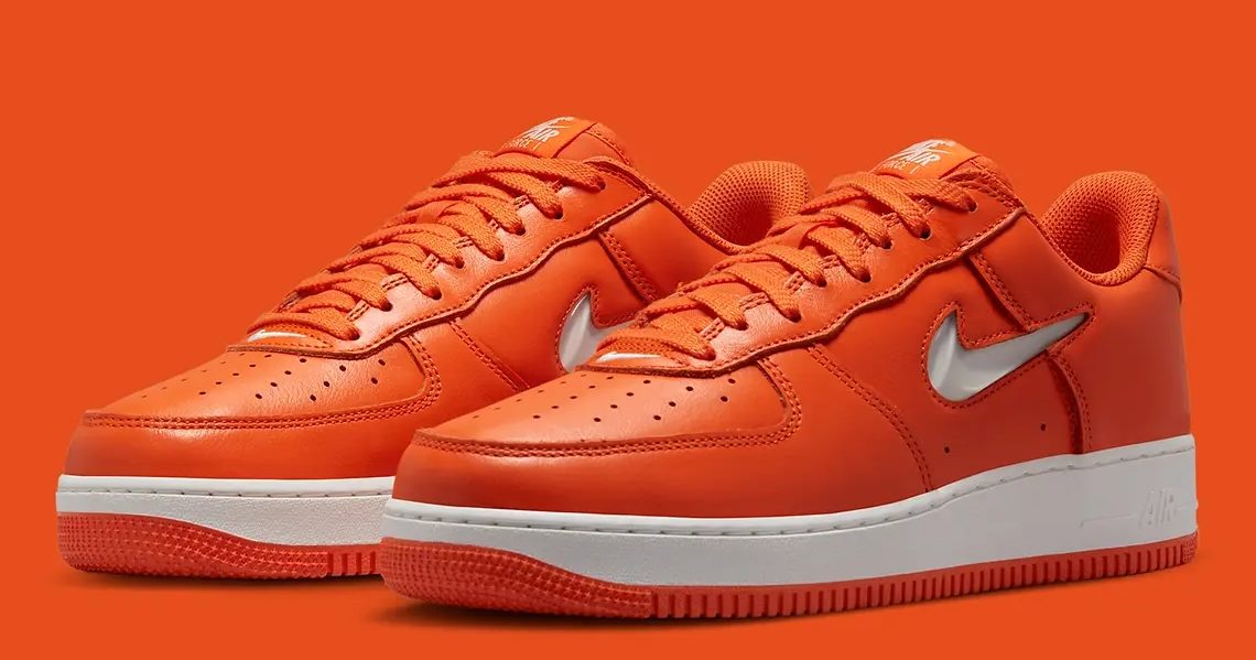 Oranje nike discount air force