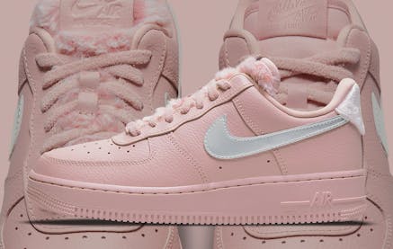 Deze Nike 1 Low "Pink Fur" is voorzien van… | Sneaker Squad