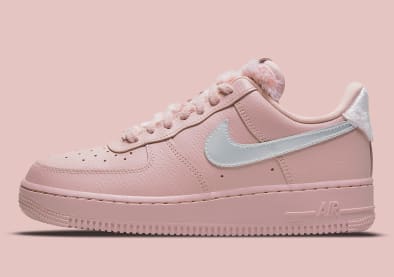 Nike Air Force 1 Low Pink Fur Foto 3