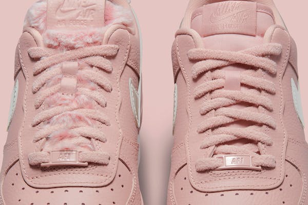 Nike Air Force 1 Low Pink Fur Foto 8