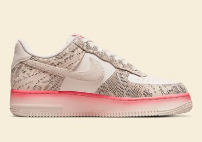 Nike Air Force 1 Low Pink Nebula Snakeskin Foto 4