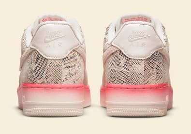 Nike Air Force 1 Low Pink Nebula Snakeskin Foto 6