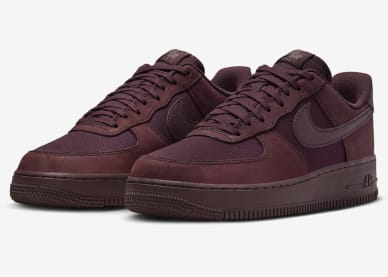 Nike Air Force 1 Low Premium Burgundy Crush Foto 1