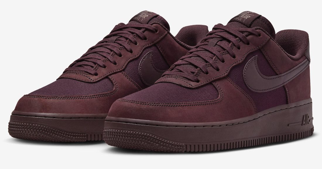 Burgundy af1 sale low