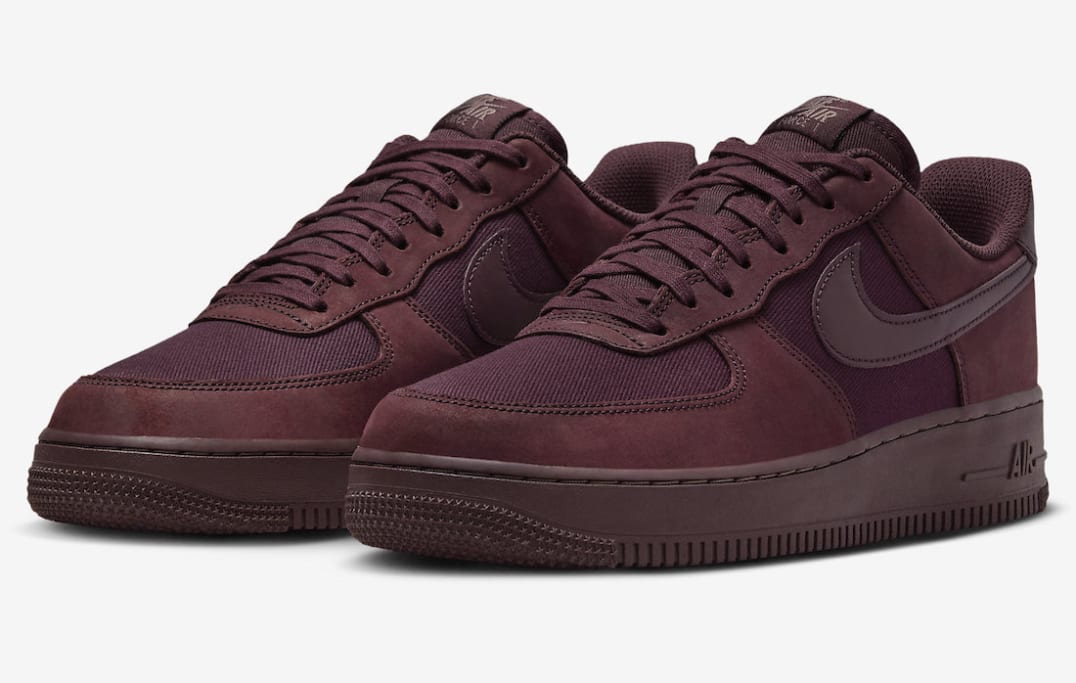 Burgundy and white air force 1 hotsell