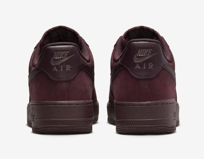 Nike Air Force 1 Low Premium Burgundy Crush Foto 5