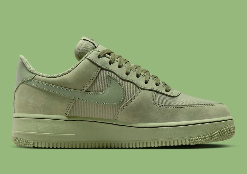 Nike Air Force 1 Low Premium Oil Green Foto 3