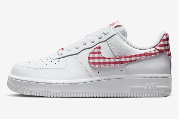 Nike Air Force 1 Low Red Gingham Foto 1