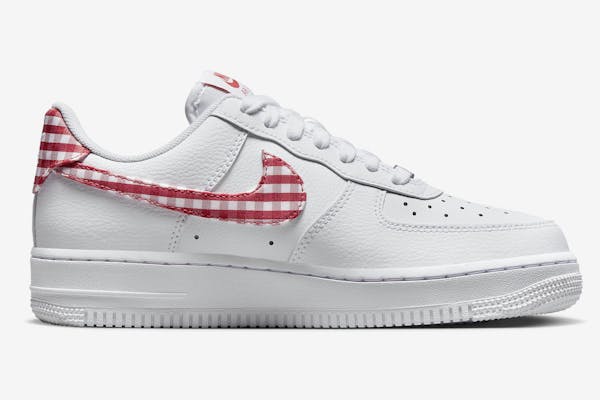 Nike Air Force 1 Low Red Gingham Foto 2