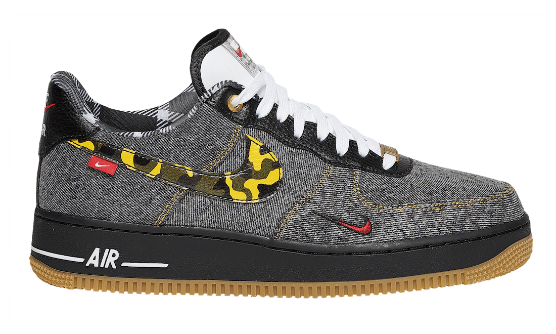 De eerste beelden van de Nike Air Force 1 Low "Remix"