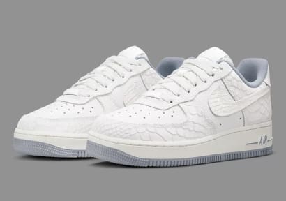 Nike Air Force 1 Low White Python Foto 1