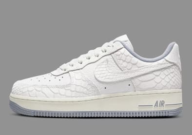 Nike Air Force 1 Low White Python Foto 2