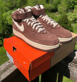 Nike Air Force 1 Mid 07 QS Chocolate Foto 2