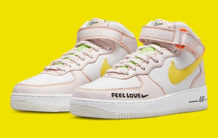 Voel de liefde met deze nieuwe Nike Air Force 1 Mid Sneaker Squad