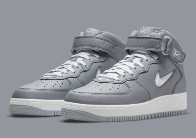 Nike Air Force 1 Mid Jewel NYC Cool Grey Foto 1