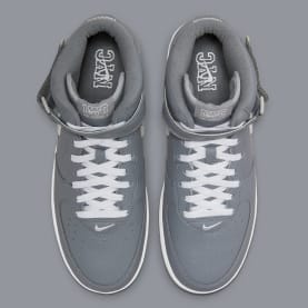 Nike Air Force 1 Mid Jewel NYC Cool Grey Foto 4