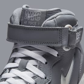 Nike Air Force 1 Mid Jewel NYC Cool Grey Foto 9