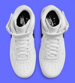 Nike Air Force 1 Mid White Reptile Foto 4