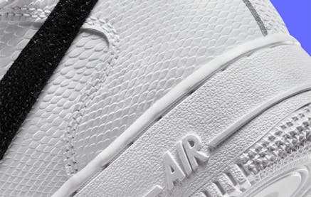 Nike Air Force 1 Mid White Reptile Foto 8
