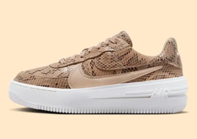 Nike Air Force 1 PLTAFORM Snakesin Foto 1