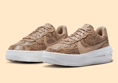 Nike Air Force 1 PLTAFORM Snakesin Foto 2