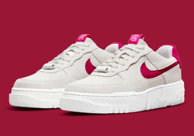 Nike Air Force 1 Pixel Mystic Hibiscus Foto 1