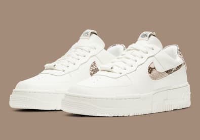 Deze Nike Air Force 1 Pixel "Snakeskin" dropt deze maand nog!