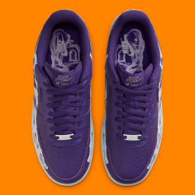 Nike Air Force 1 Purple Skeleton Foto 7