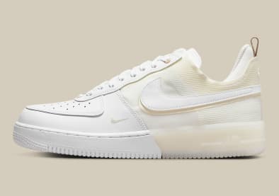 Nike Air Force 1 React Coconut Milk Foto 2