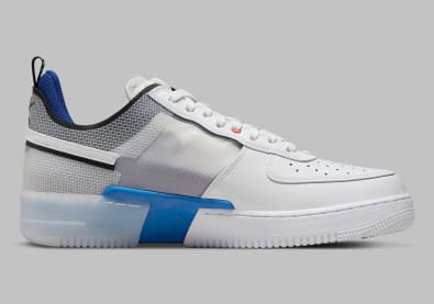 Nike Air Force 1 React Light Photo Blue Foto 3