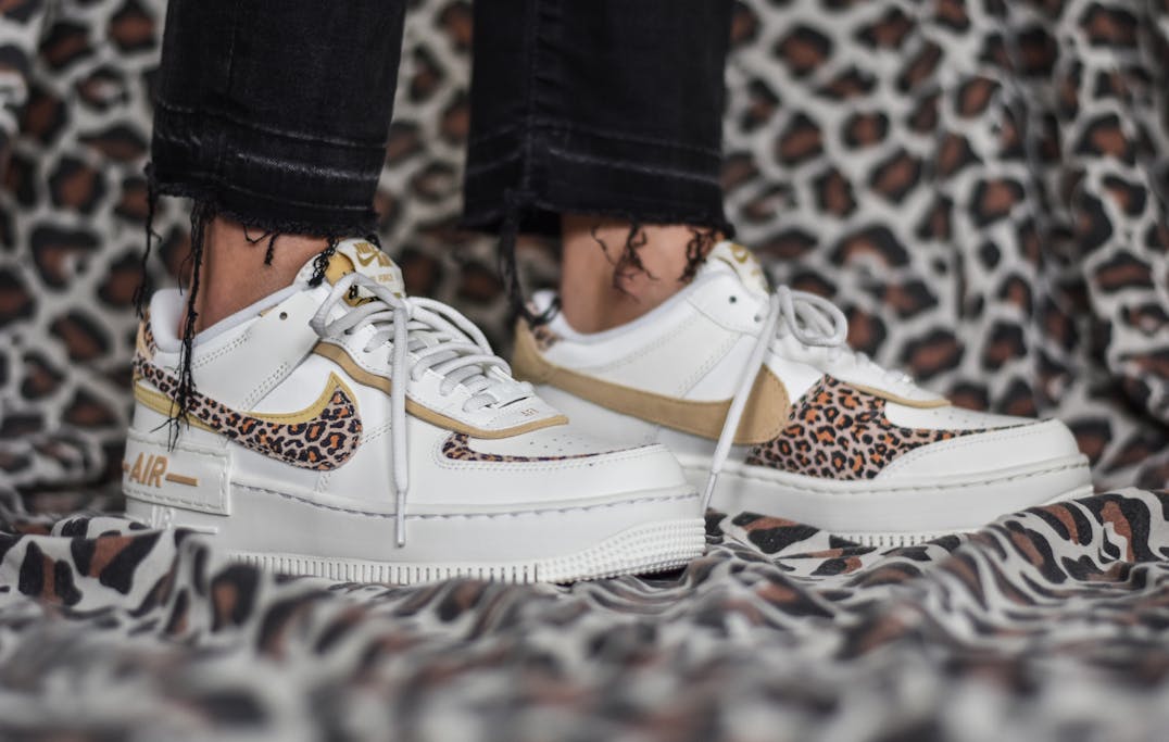 Nike Air Force 1 Sesame Leopard