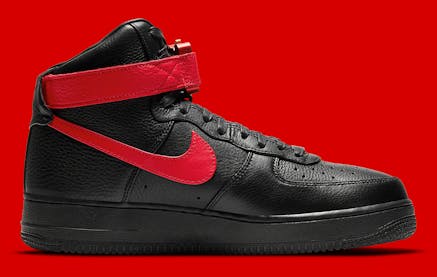 Nike Air Force 1 x Alyx Black and University Red Foto 3