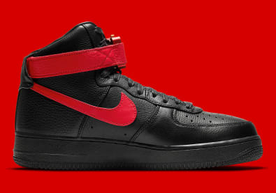 Nike Air Force 1 x Alyx Black and University Red Foto 3