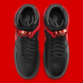 Nike Air Force 1 x Alyx Black and University Red Foto 4