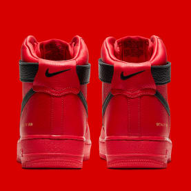 Nike Air Force 1 x Alyx University Red and Black Foto 5