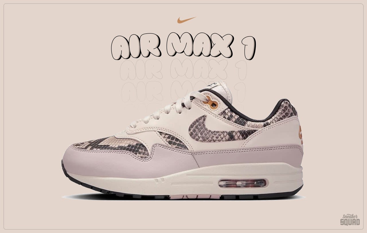 NIKE★WMNS AIR MAX 1 '87★SNAKESKIN Nike Air Max 1 '87 Snakeskin HF5338-100
