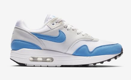 Onderweg: deze heerlijke Nike Air Max 1 "Baby Blue"