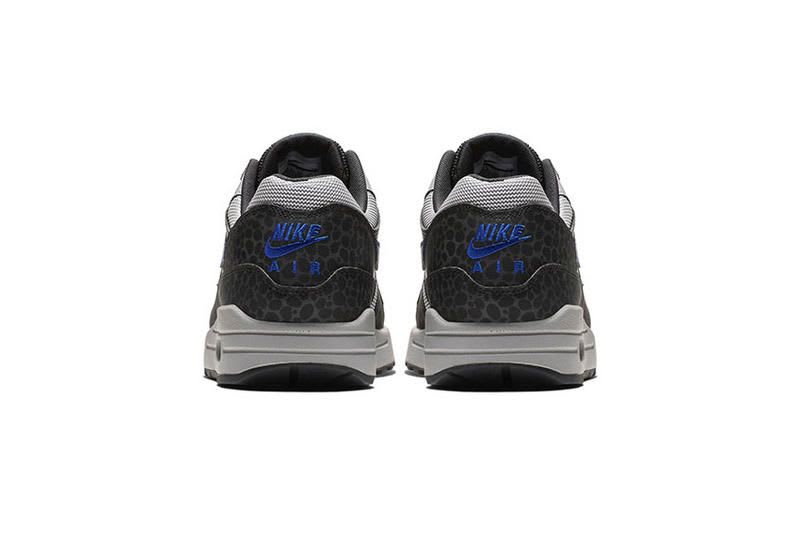 De Nike Air Max 1 "Black Safari Print" is onderweg