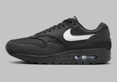 Nike Air Max 1 Black White Foto 2