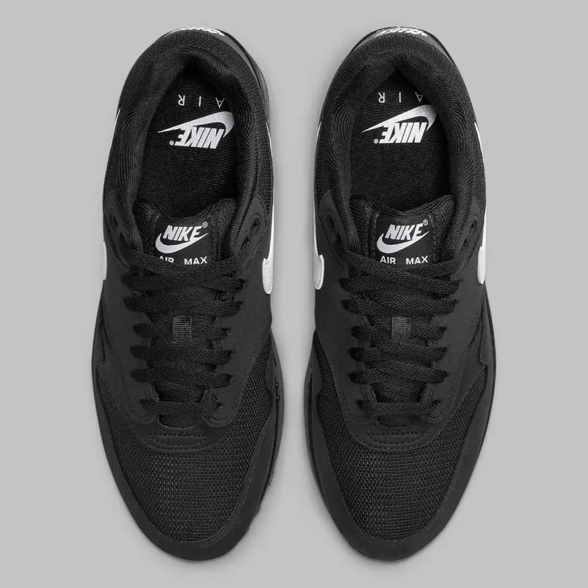 Nike Air Max 1 Black White Foto 4