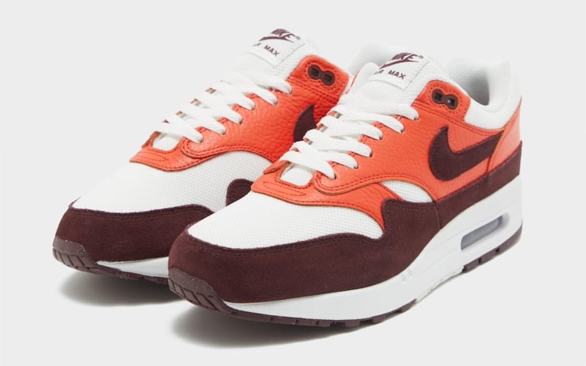 Nike Air Max 1 Burgundy Crush Picante Red Foto 1