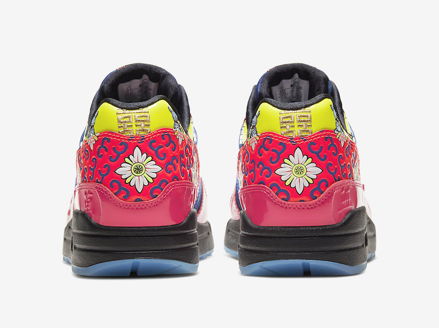 Wie kwijlt mee op de foto's van de Nike Air Max 1 "Chinese New Year Longevity"