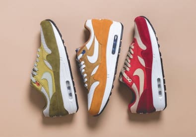 Een Gedetailleerde Blik Op Het Nike Air Max 1 “Curry” Pack