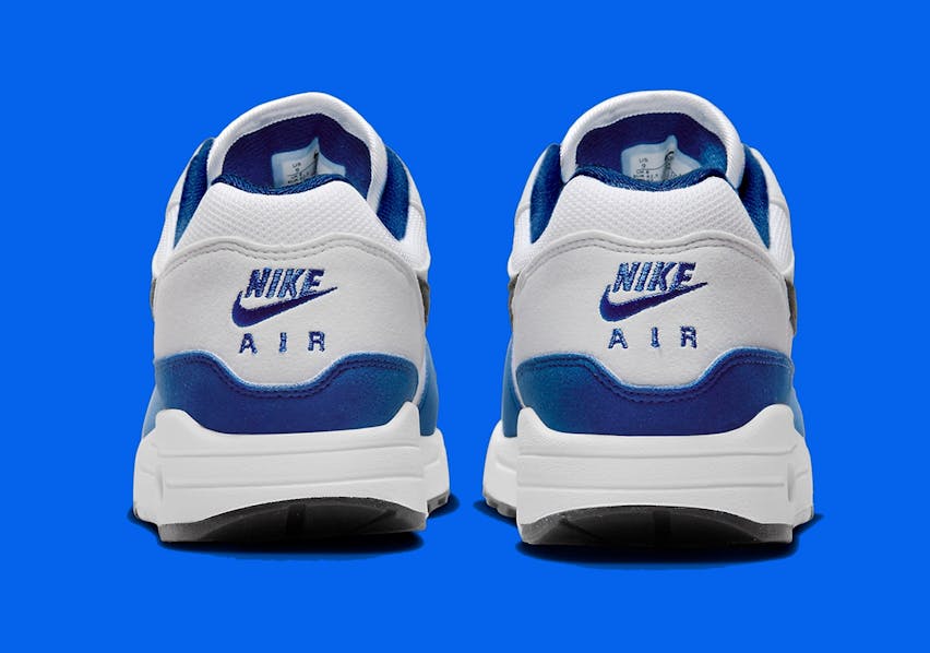 Nike Air Max 1 Deep Royal Blue back heel