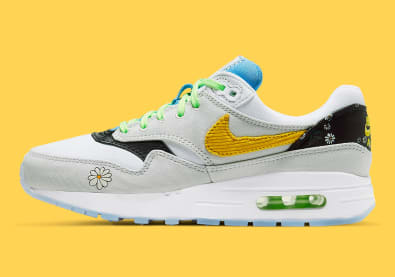 Instant happiness met de upcoming Nike Air Max 1 GS "Daisy"